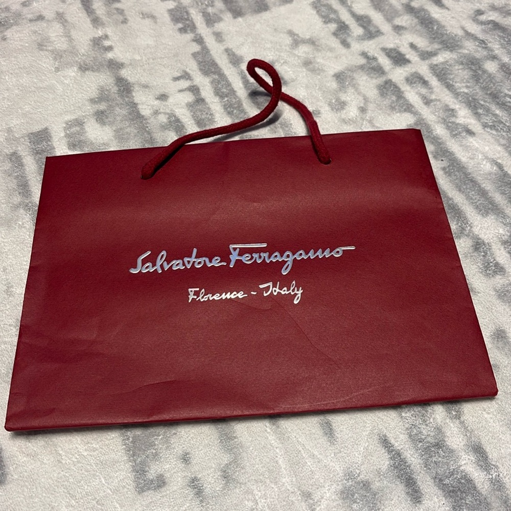 Salvatore Ferragamo shopping bag